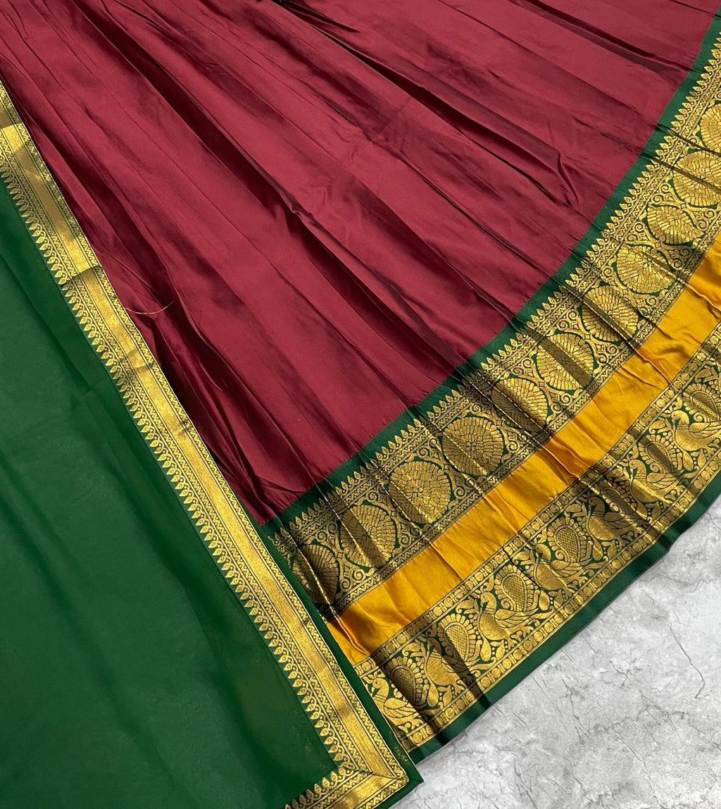 Kanjivaram Silk Lehenga Set 6