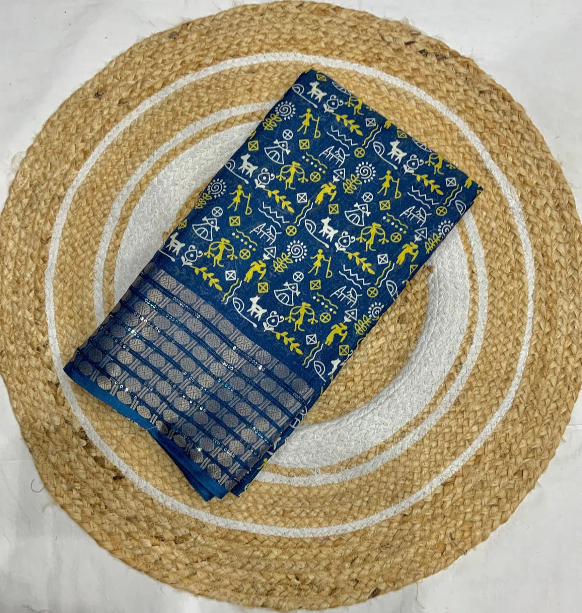 Dola Silk Kalamkari Saree 5