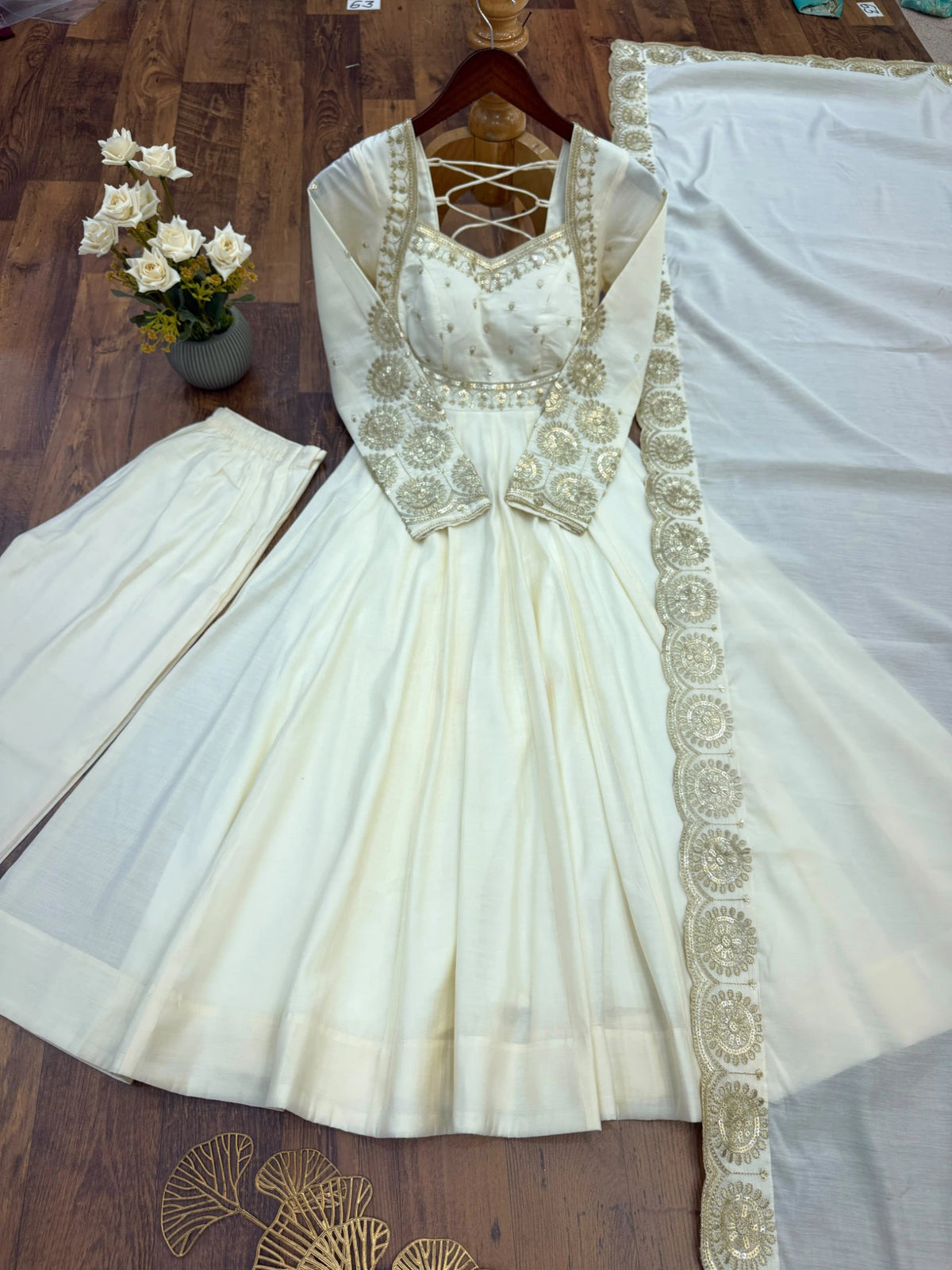 Anarkali Three Piece Set 3