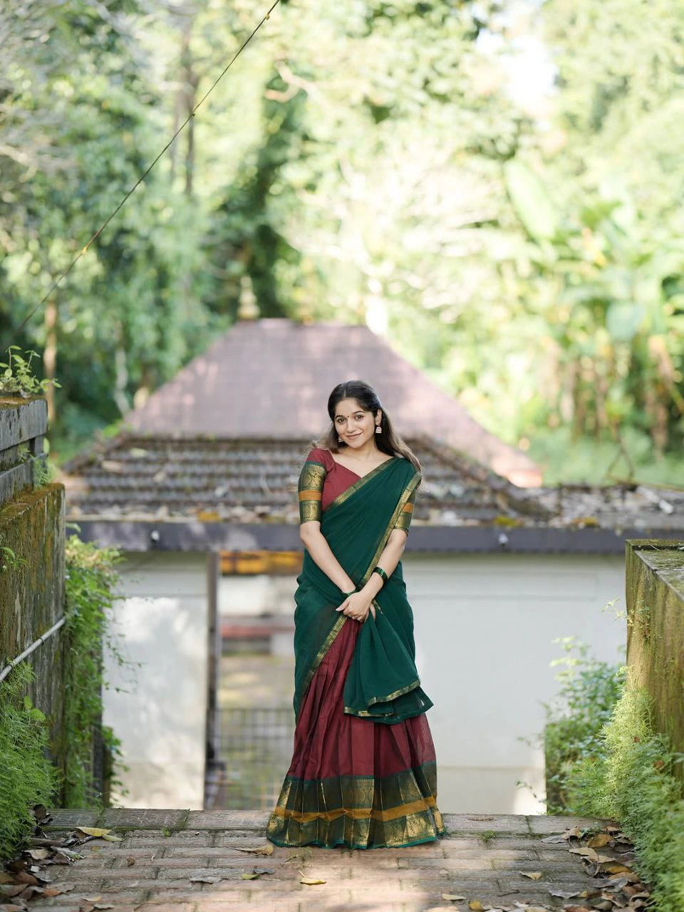 Kanjivaram Silk Lehenga Set 5