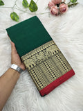 Pure Narayanpet Cotton Saree with Blouse 1