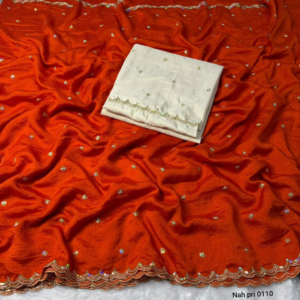 Vichitra Silk Saree 1