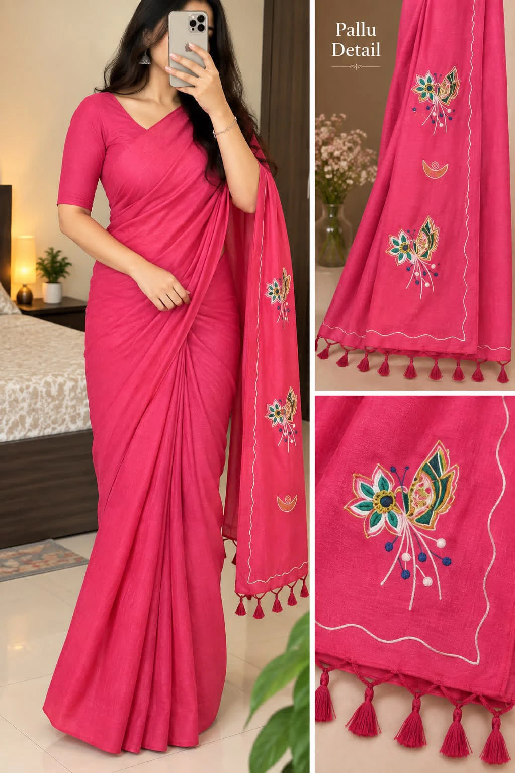 Handloom Khadi Cotton Saree 8