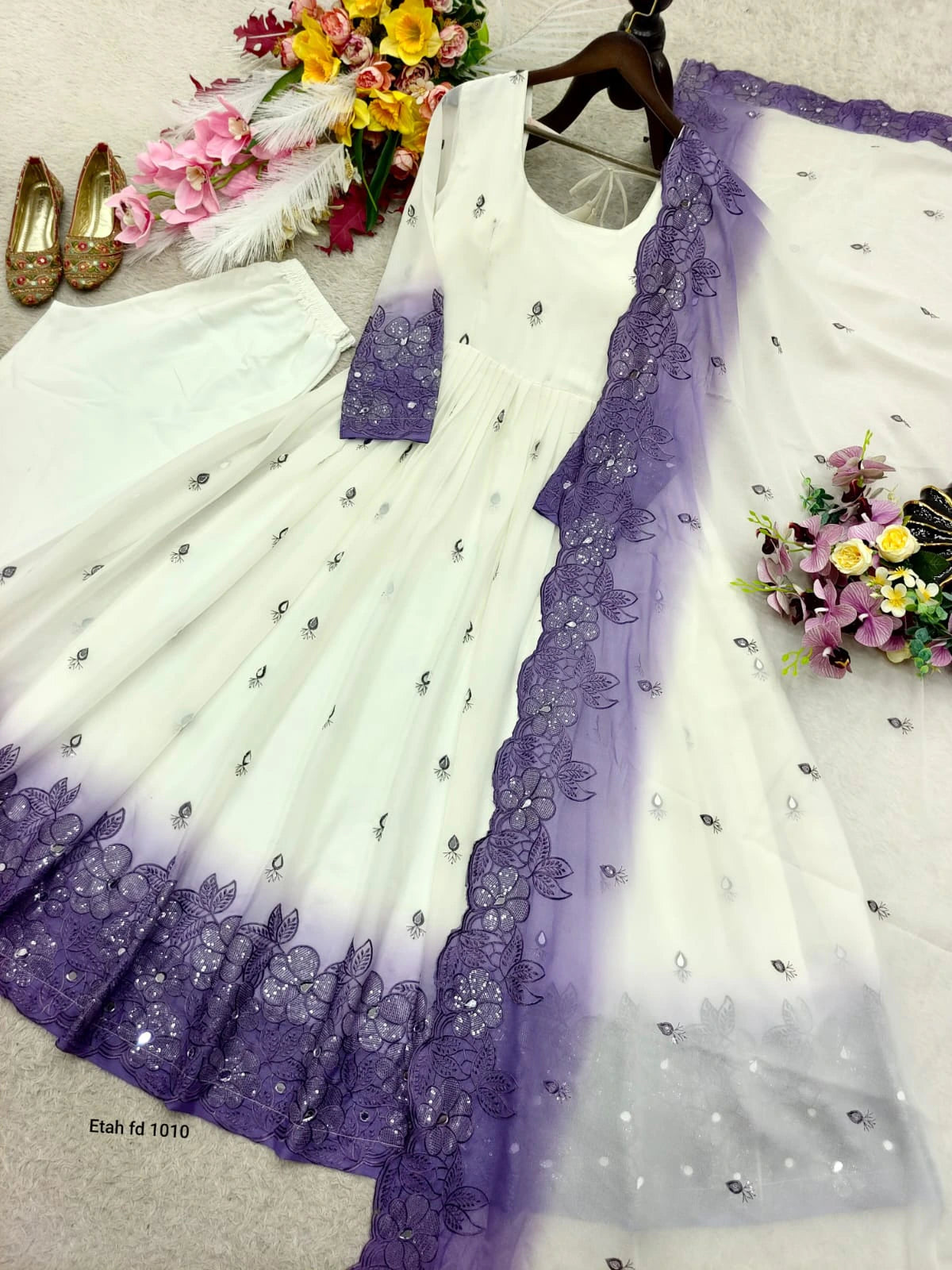 Georgette Anarkali Set 6