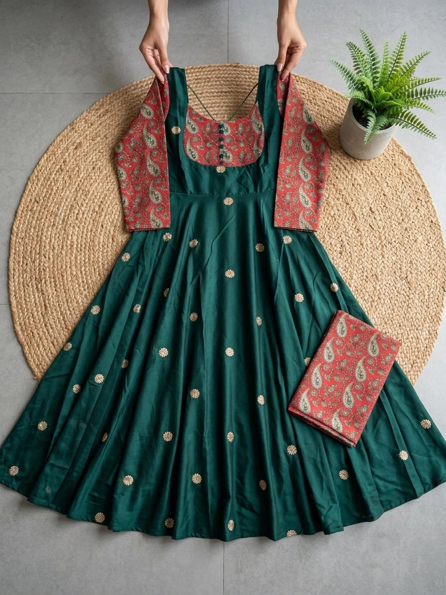KALAMKRITI ANARKALI ♥️ ✨, 5