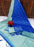 Soft Silk Saree with Blouse 1