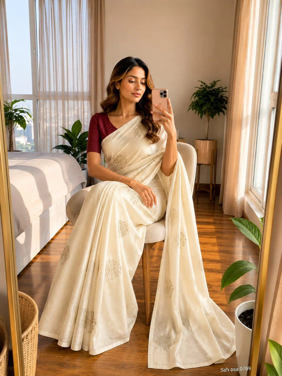 Space Silk Saree 5