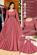 Rangoli Embroidery Anarkali Suit 1