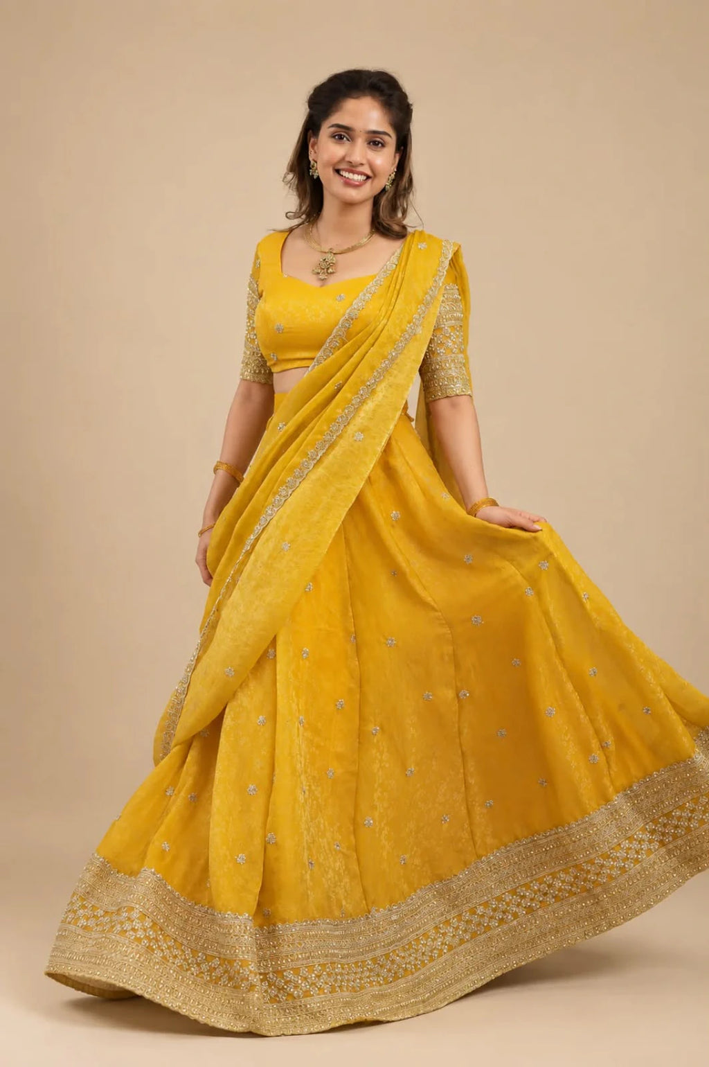jaqard lehenga set 3