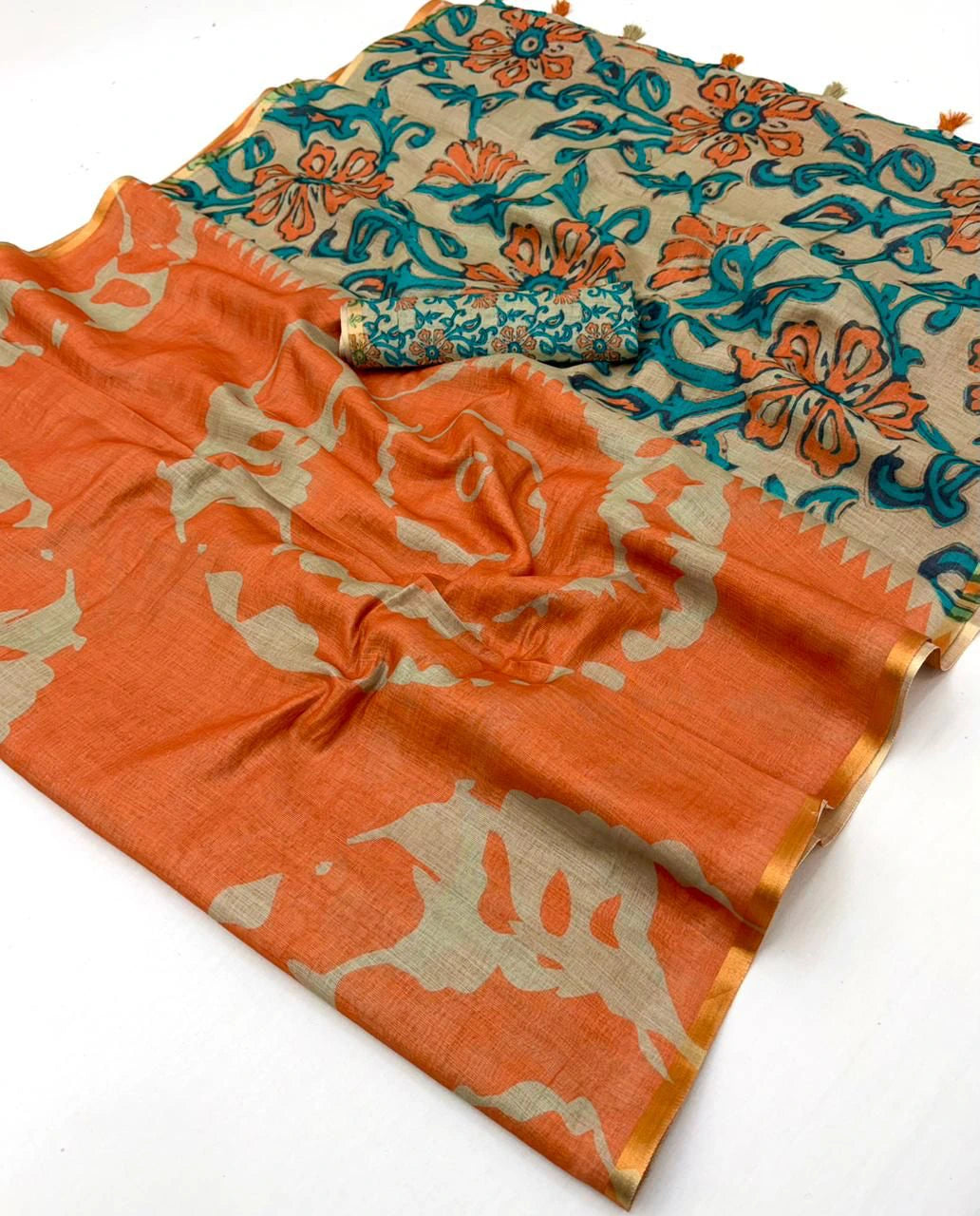 Bandhani Printed Saree 1