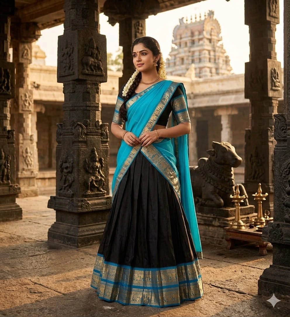 Kanci Cotton Silk Lehenga Set 7
