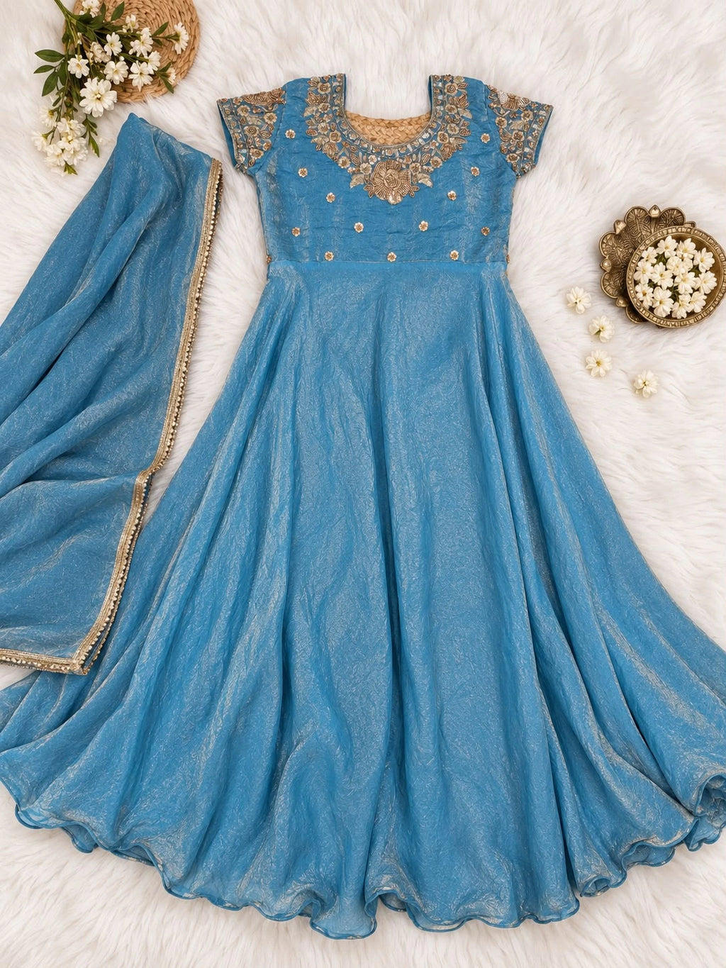 Fendi Crush Anarkali Suit Set 4