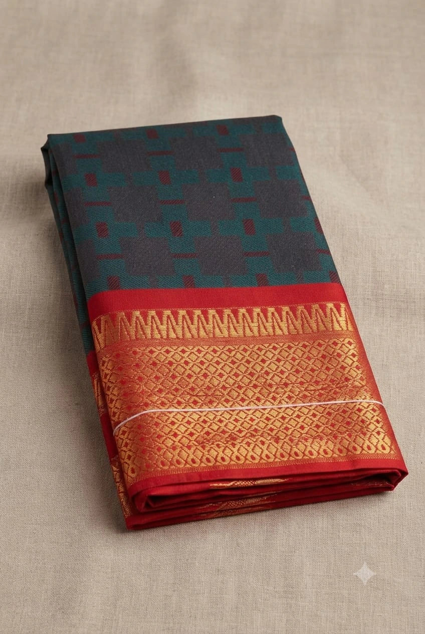 Kayal Emboss Saree with Blouse 2