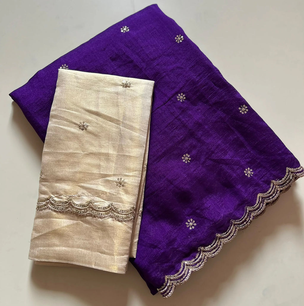 Vichitra Silk Saree 1