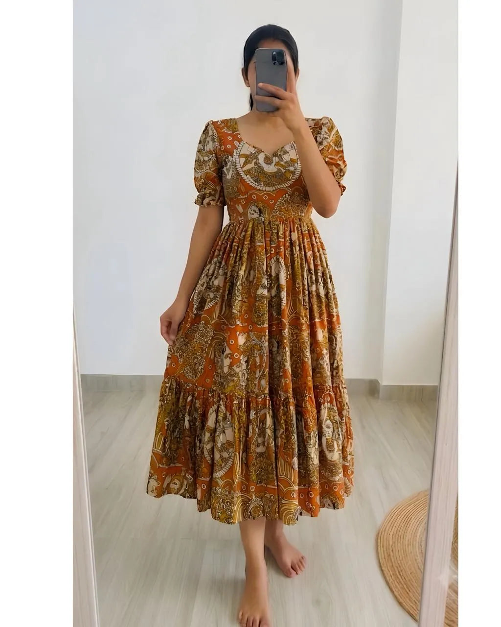 💐💐Most Demanding Kalamkari Maxigown💐💐 6