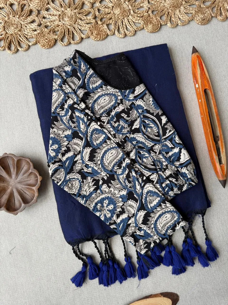 💗💗Insta Most Viral Khadi Sarees With Stretchable Blouse💗💗 4