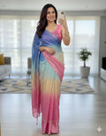 Viscose Georgette Saree 1