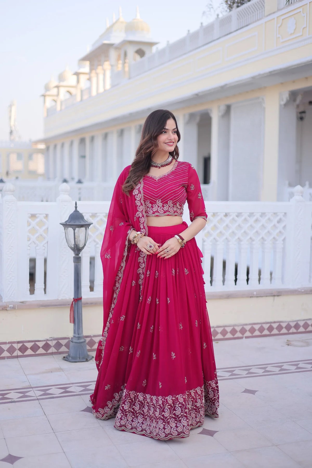 Lehenga choli Dupatta Set 6