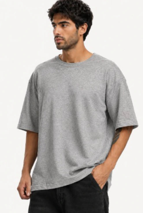 Cotton Oversized T-Shirt Unisex French Terry Cotton Unisex 5
