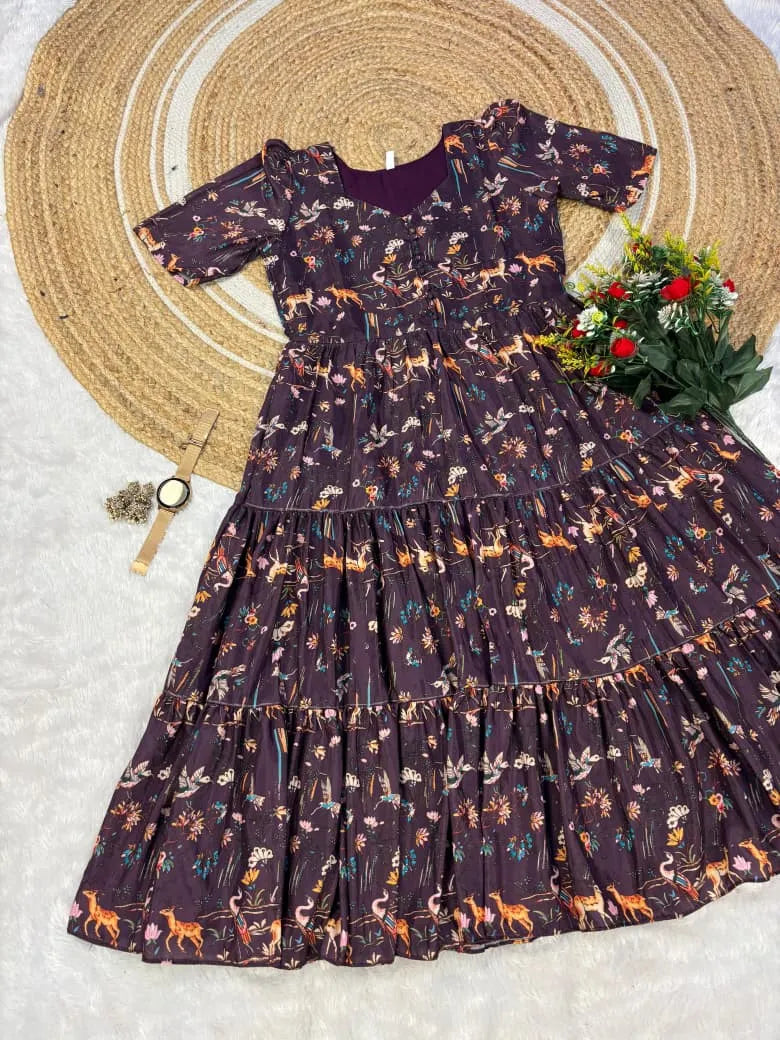 👑💜Premium Mithra Maxi Gown 👑💜 7