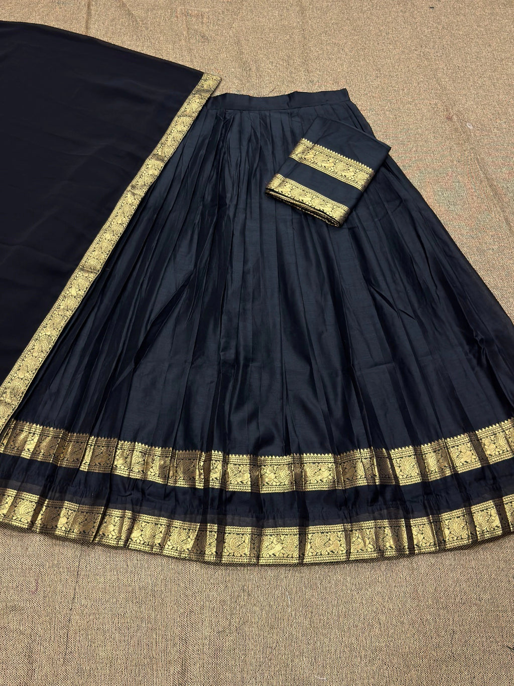 Kanjivaram Silk Lehenga 4
