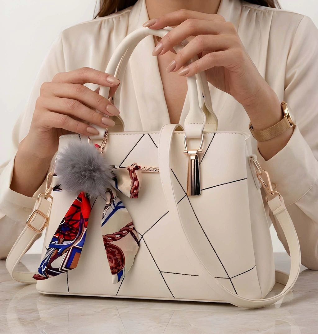 Premium Quality Women’s Stylish Handbag | Elegant PU Leather Shoulder & Tote Bag for Ladies | Spacio 5