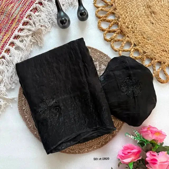 DHURVA  SAREES WITH BLOUSE 9