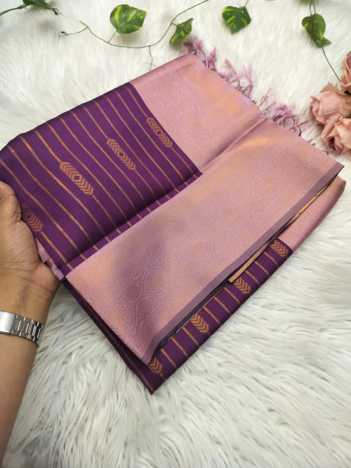 🍁🍁Vaira Oosi Premium Soft Silk Sarees🌷🌷 1