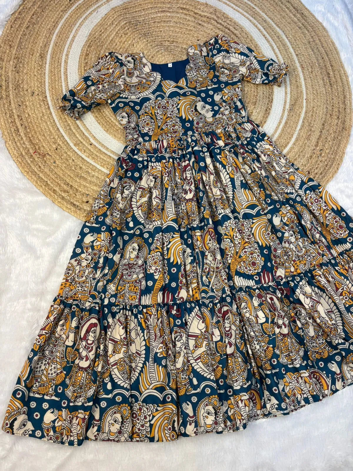 💐💐Most Demanding Kalamkari Maxigown💐💐 7