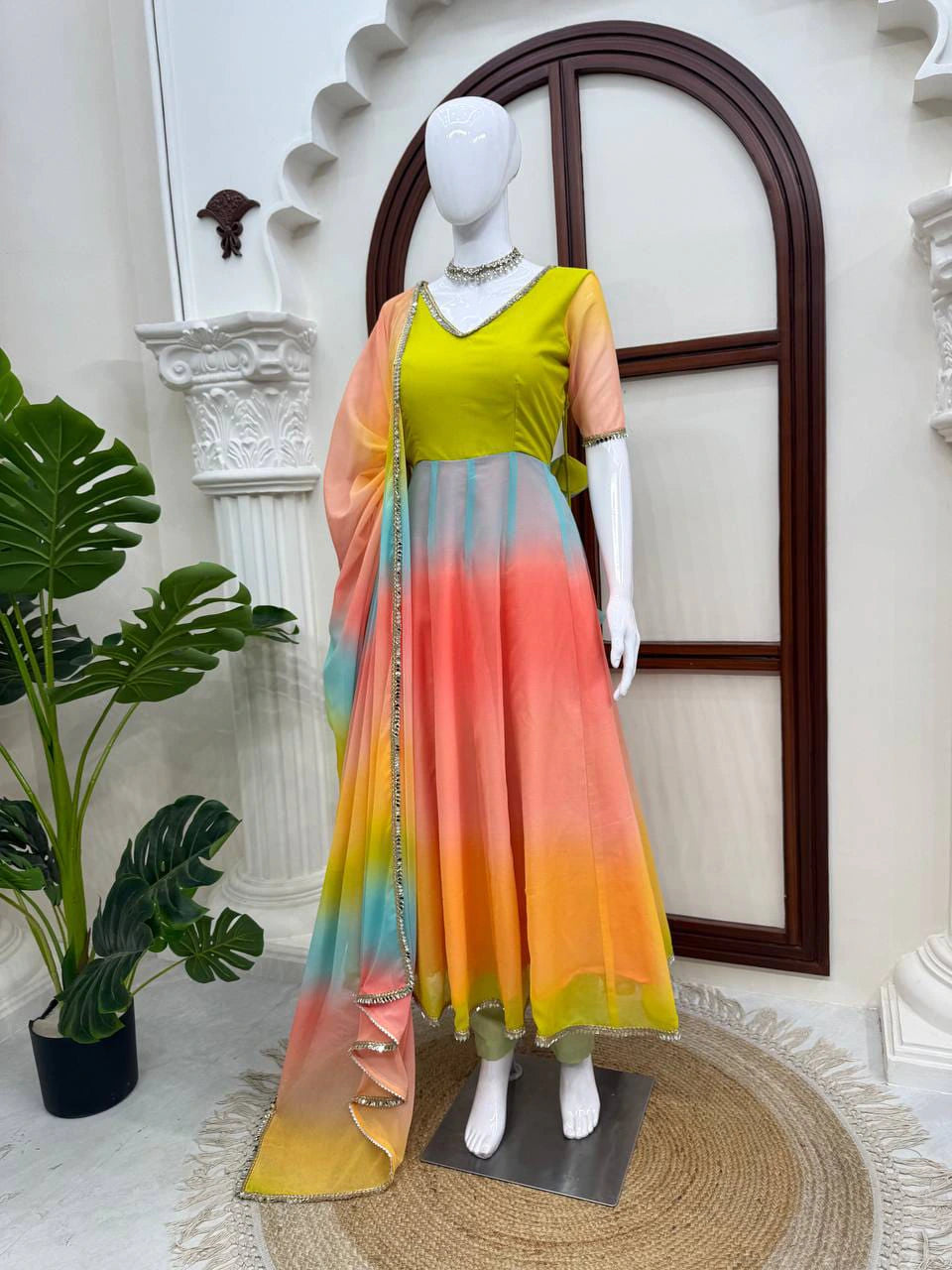 Elegant 3-Piece Anarkali Set 6