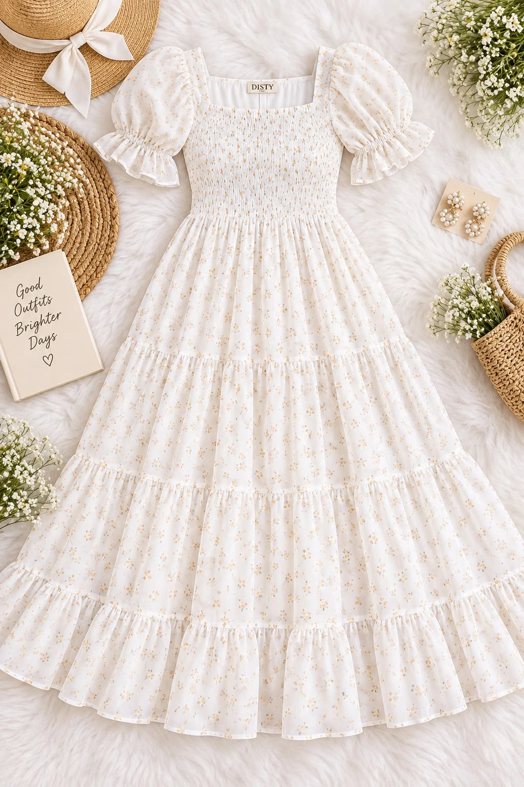 Fox Georgette Floral Dress 2