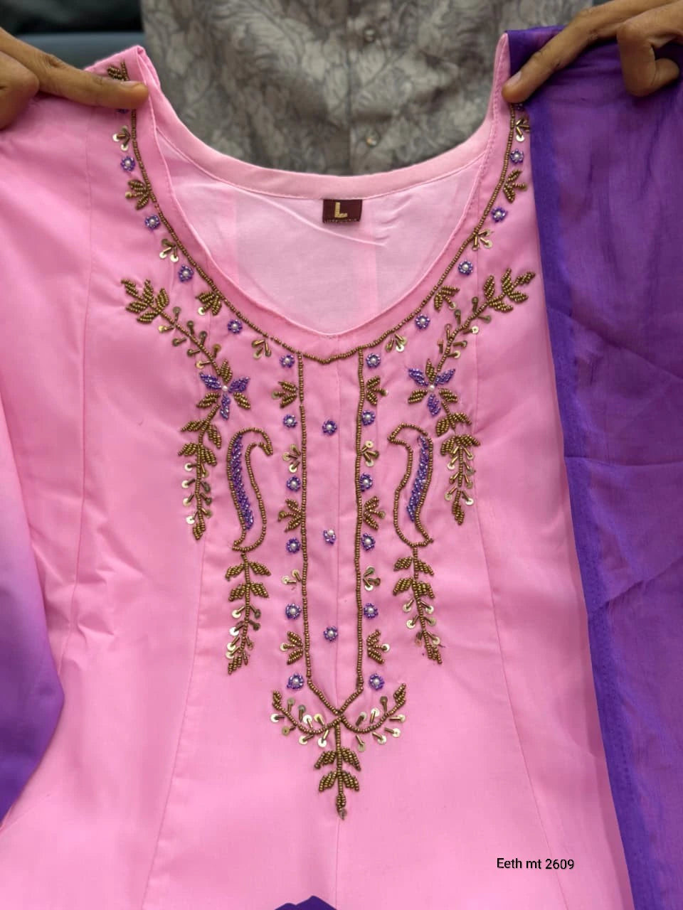 Chiffon Anarkali Gown Set 4