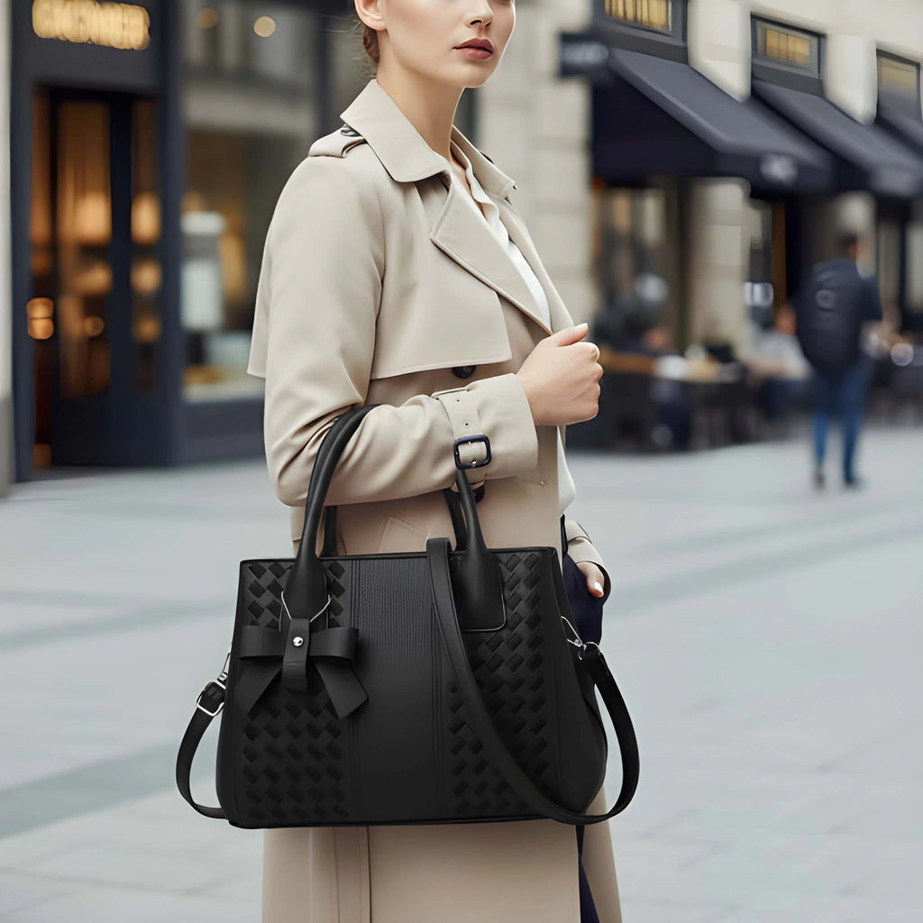 Trendy Women’s Premium Handbag | Elegant PU Leather Tote & Shoulder Carry Bag 3