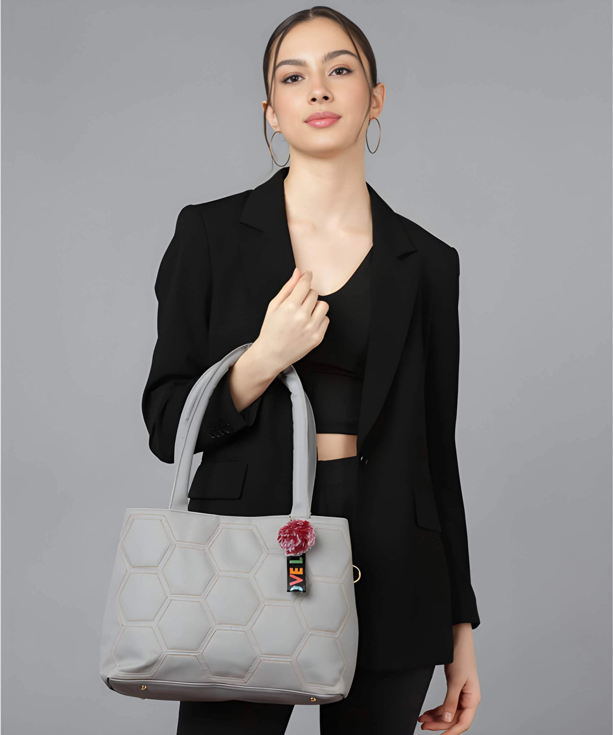 Stylish Women’s Premium Handbag | Elegant PU Leather Tote & Shoulder Bag | Large Capacity Multi-Comp 10