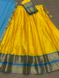 🌸🎉Ethnic Beautiful Kanjivaram Half-Saree Set😍🎉 1