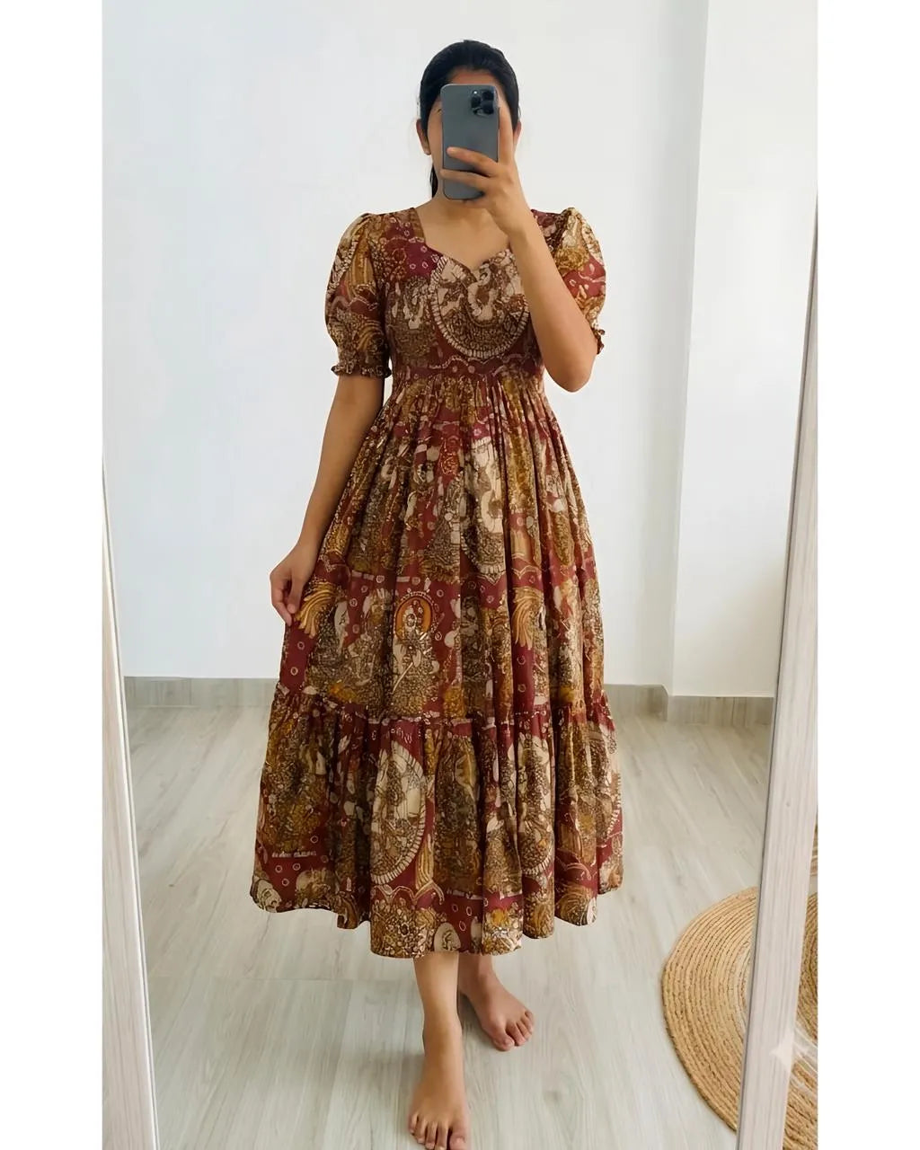 💐💐Most Demanding Kalamkari Maxigown💐💐 4