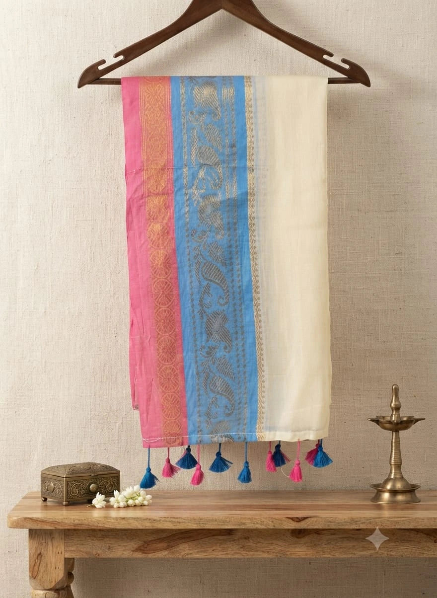 MUL COTTON Saree 9