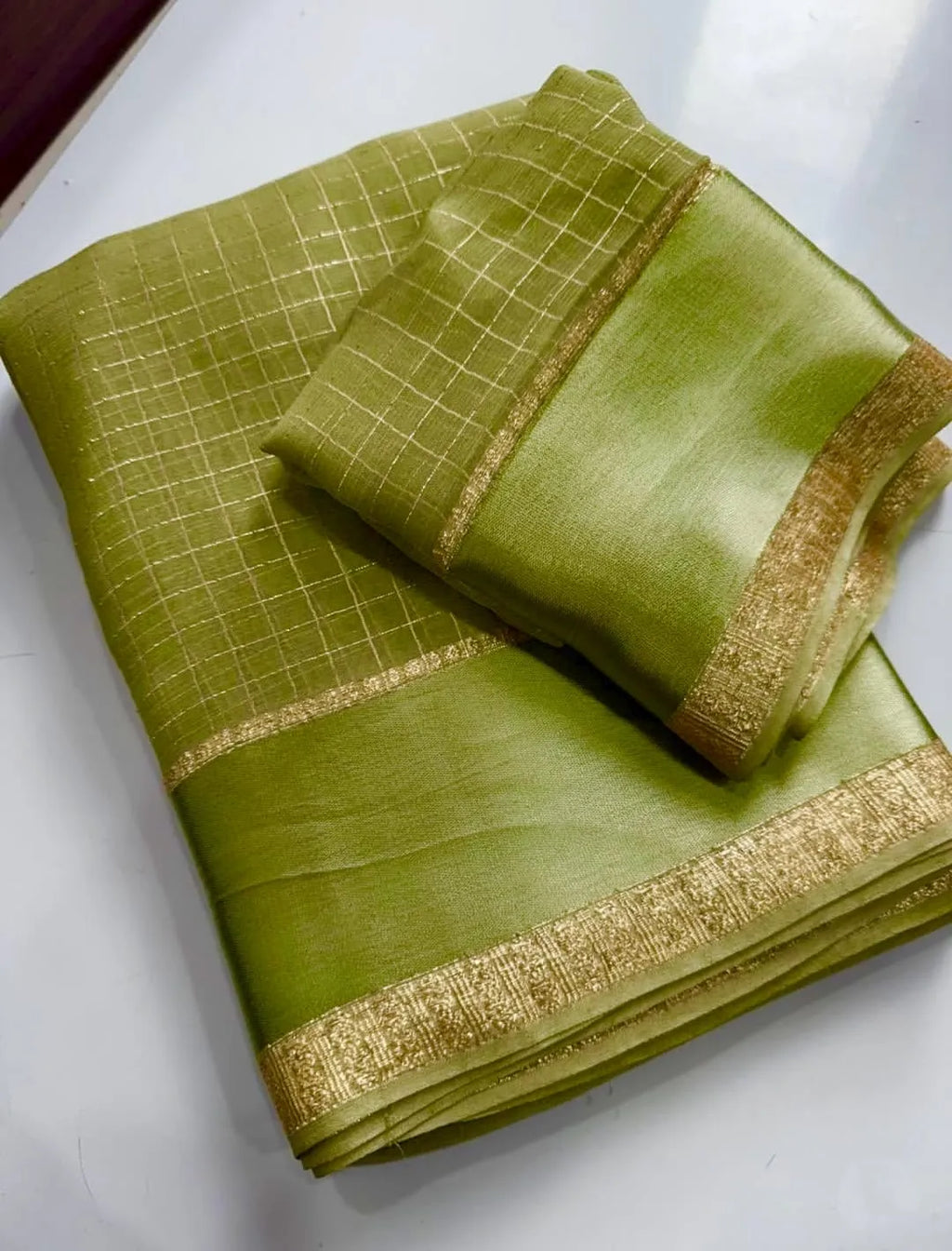 😍Most Demanding Pure Viscose sarees with Blouse piece😍 10