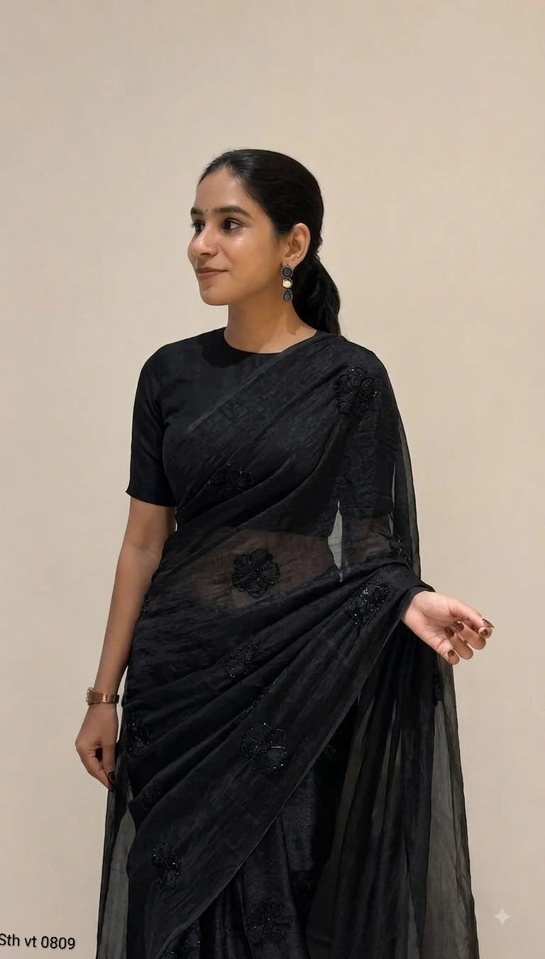 DHURVA  SAREES WITH BLOUSE 10