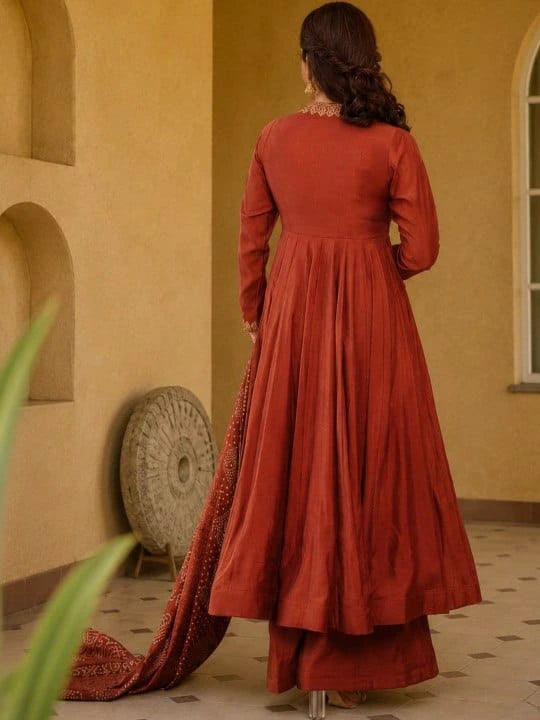Viscose Kurti Dupatta Set 5
