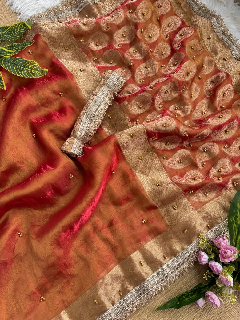 Banarasi Satin Silk Saree 3
