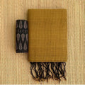 Insta Viral Khadhi Cotton  Sarees With Kalamkari BlousePiece 1