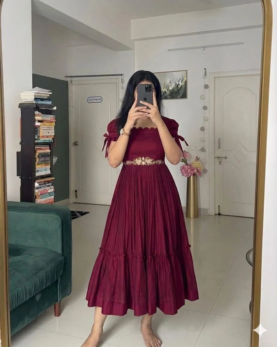 😍😍Premium Vichithra Silk Yamini Maxi Gown😍😍 4