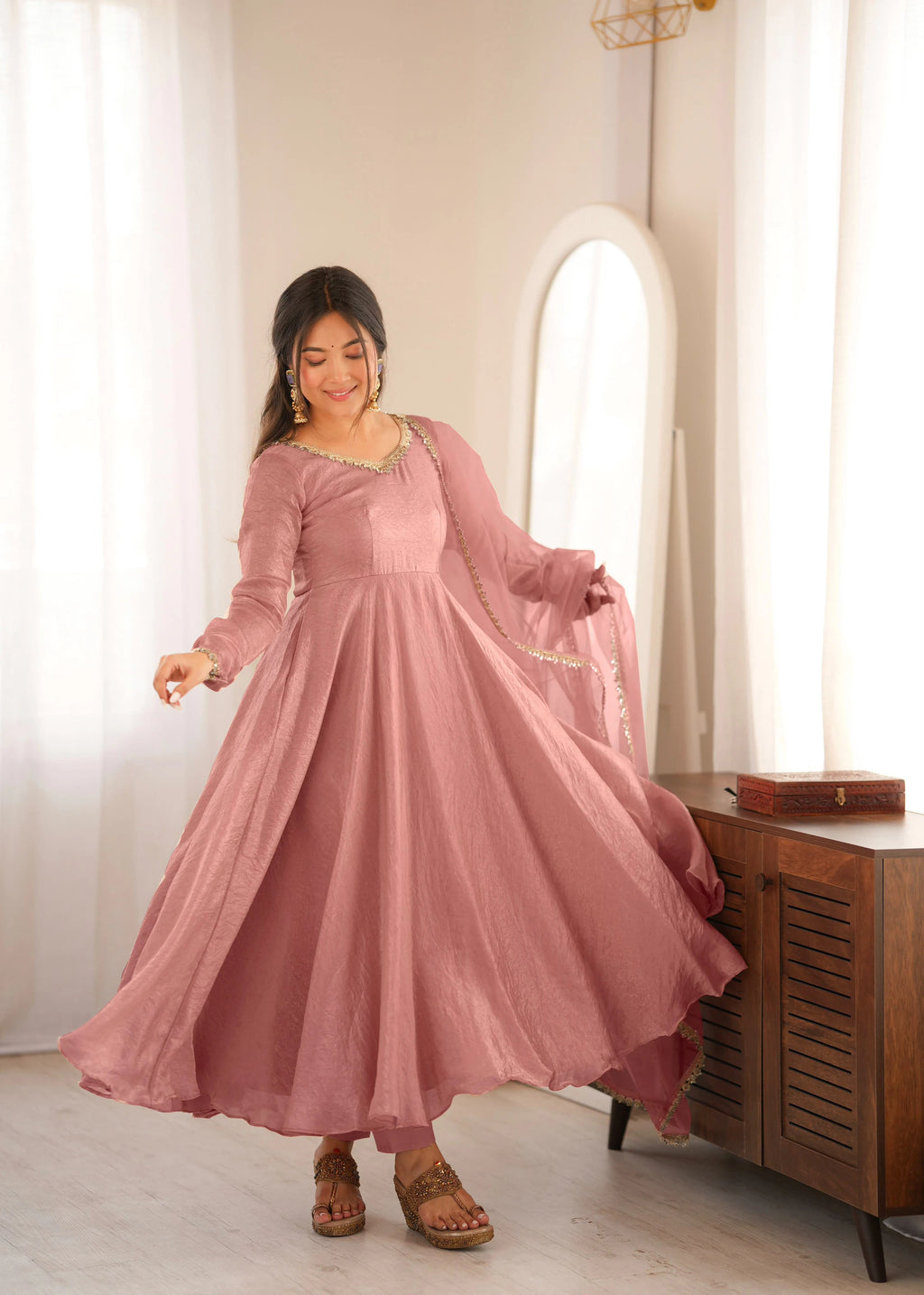 Doremon Crush Anarkali Gown 7