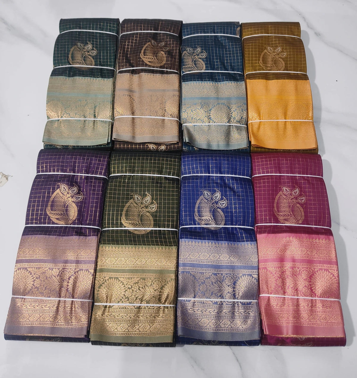 Kunthavai Soft Silk Sarees with Zari Work 9