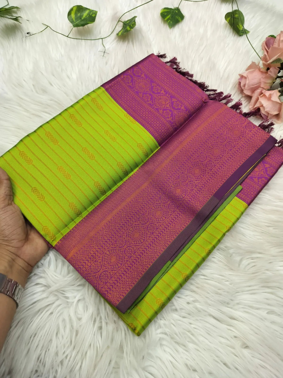 🍁🍁Vaira Oosi Premium Soft Silk Sarees🌷🌷 5