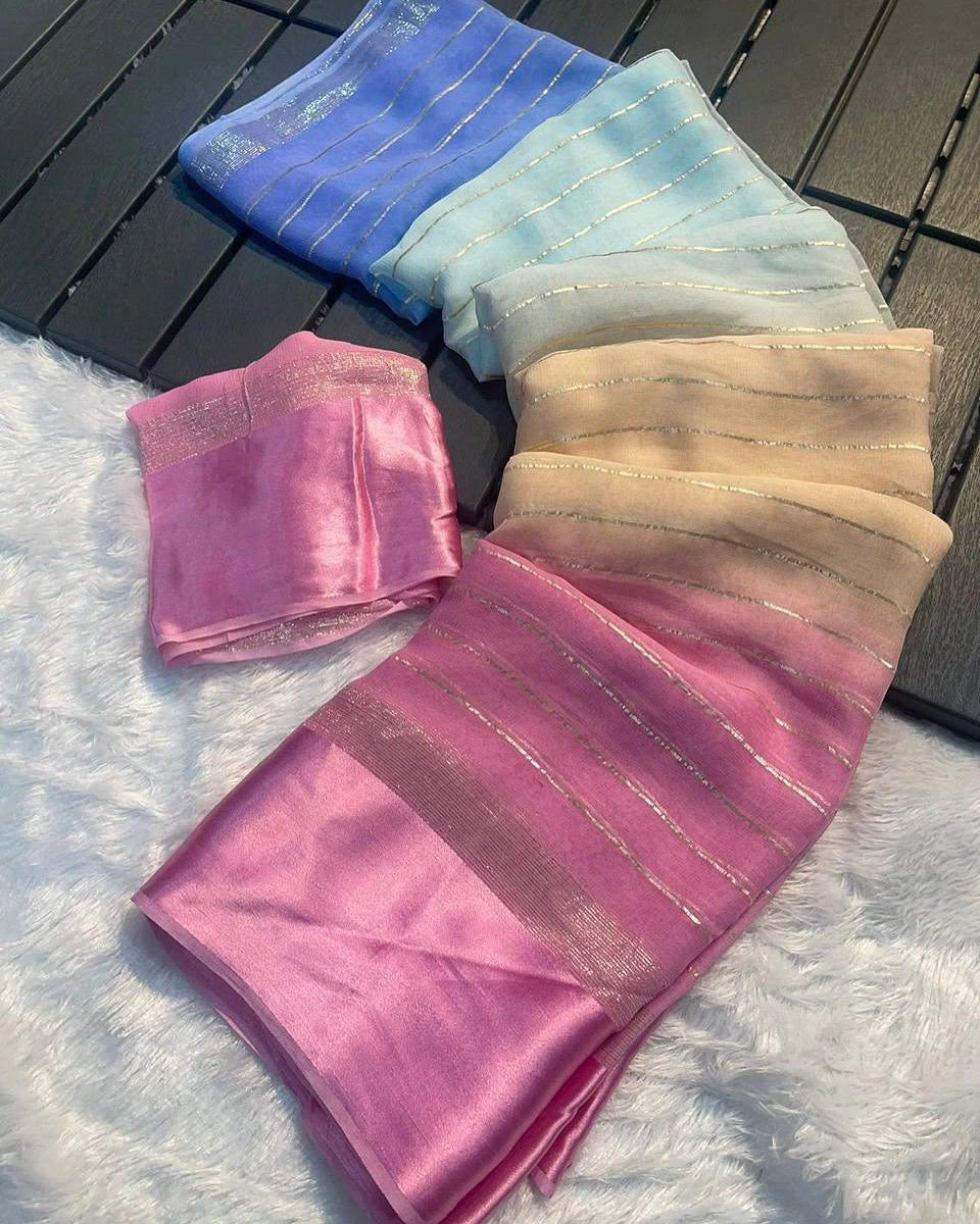Viscose Georgette Saree 2