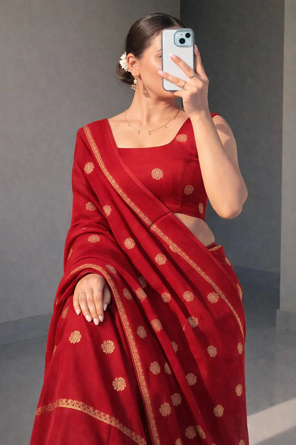Viscose Khadi Silk Saree 1