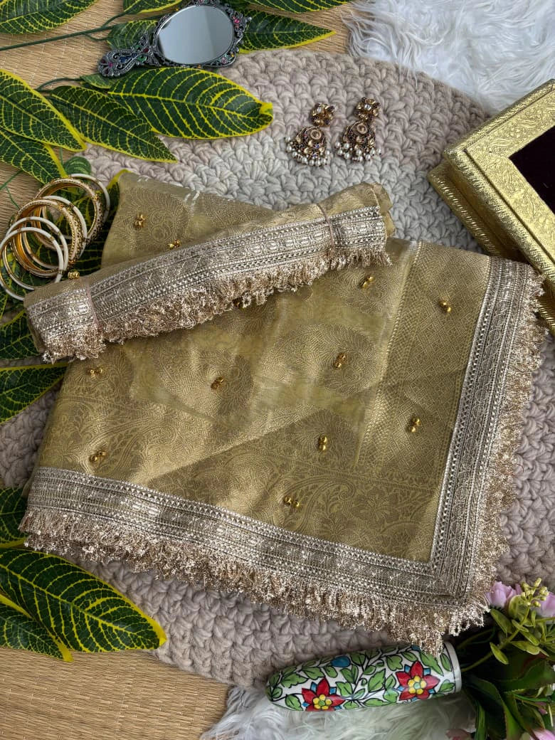 Banarasi Satin Silk Saree 10