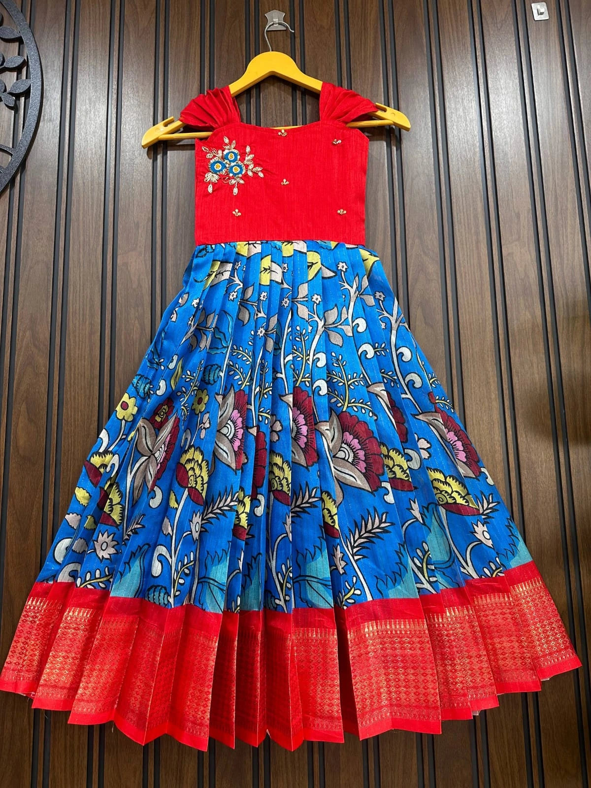 💜❤️Summer Special Kids Soft Silk Pattu Gown❤️💜 3